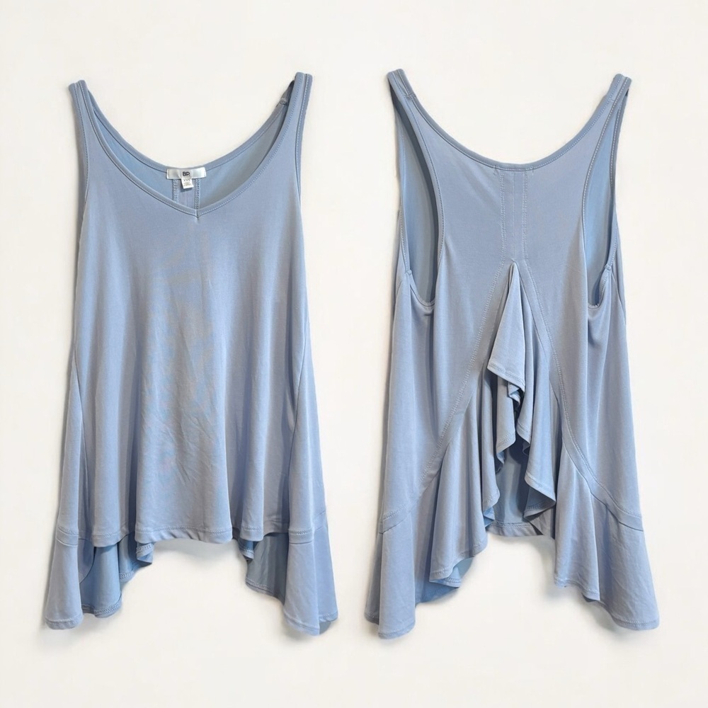 BP Flowy Ruffle Back Tank Top - Picture 4 of 8